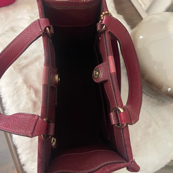 Coach small Red Tote Bag - Picture 7 of 8